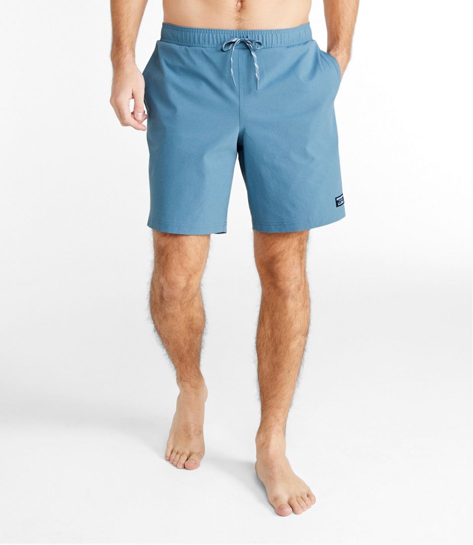 Men's Vacationland Stretch Swim Trunks, 8" / L.L.Bean