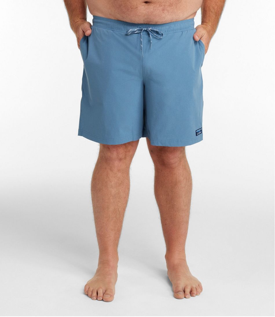 Men's Vacationland Stretch Swim Trunks, 8" / L.L.Bean