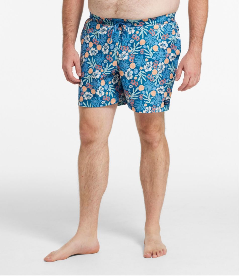 Men's Vacationland Stretch Swim Trunks, Print, 6" / L.L.Bean