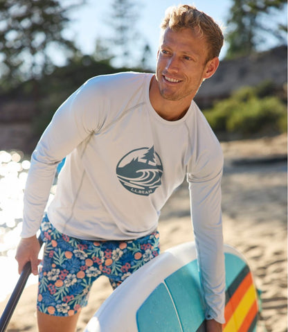 Men's Vacationland Stretch Swim Trunks, Print, 6" / L.L.Bean