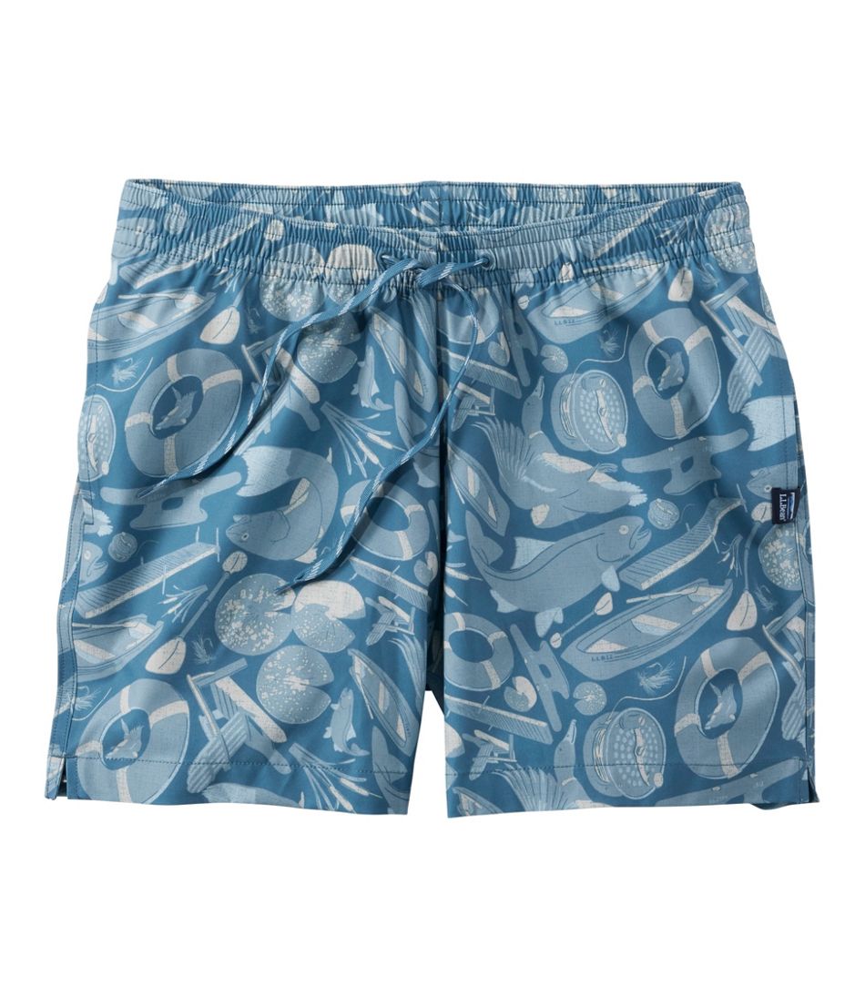 Men's Bold Coast Swim Trunks, 5" / L.L.Bean