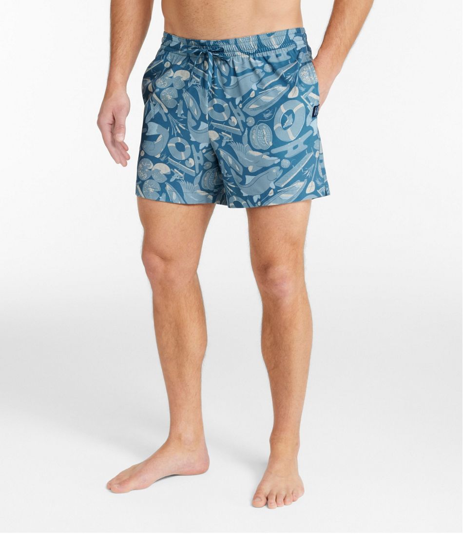 Men's Bold Coast Swim Trunks, 5" / L.L.Bean