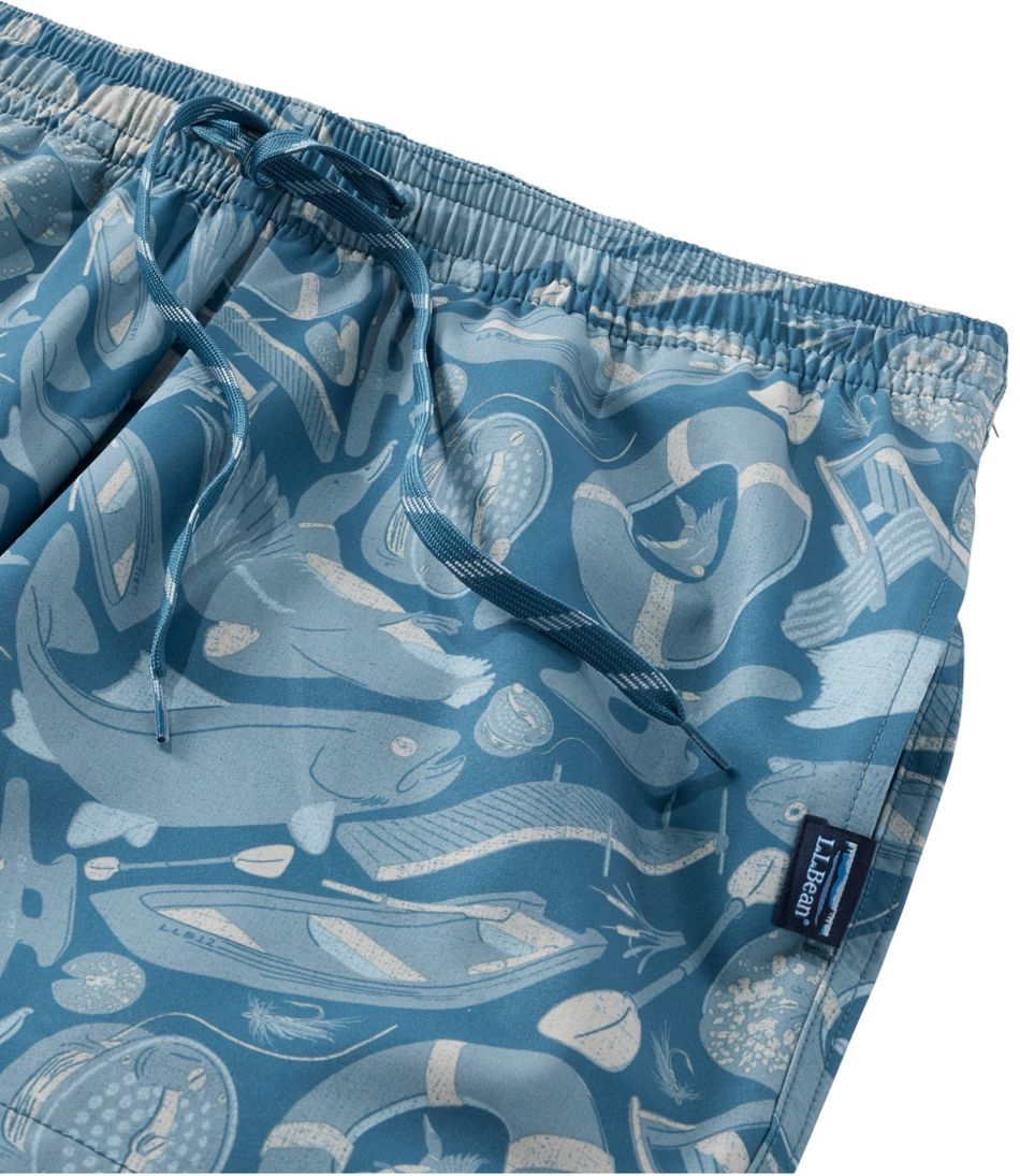 Men's Bold Coast Swim Trunks, 5" / L.L.Bean