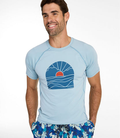 Men's Swift River Cooling Sun Shirt, Short-Sleeve Graphic / L.L.Bean