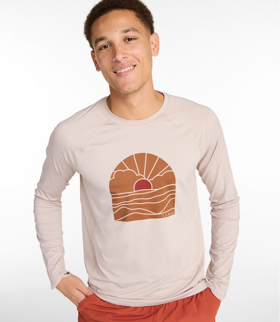 Men's Swift River Cooling Rash Guard, Graphic / L.L.Bean