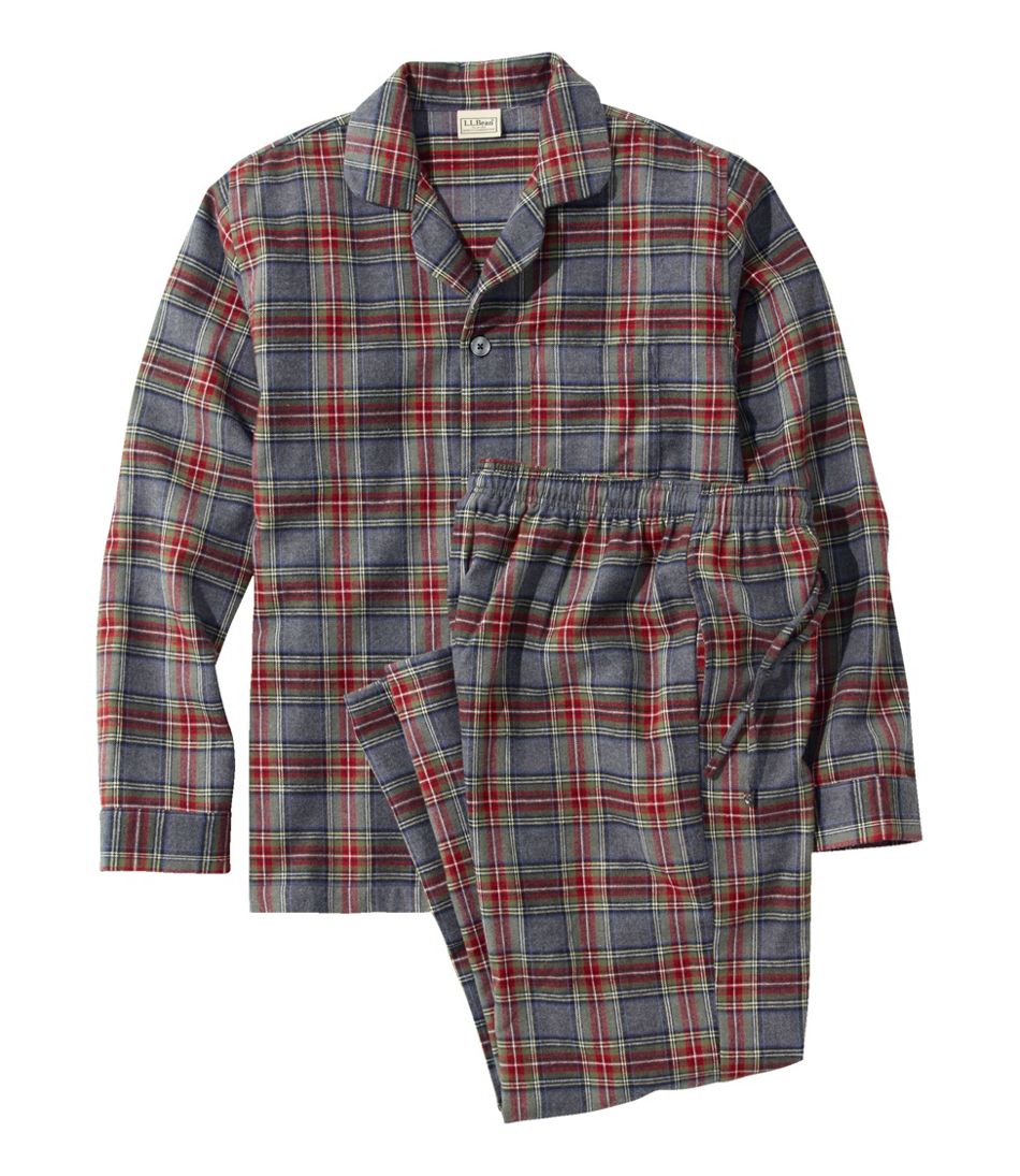 Men's Scotch Plaid Flannel Pajamas / L.L.Bean