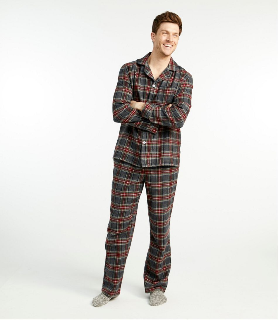 Men's Scotch Plaid Flannel Pajamas / L.L.Bean