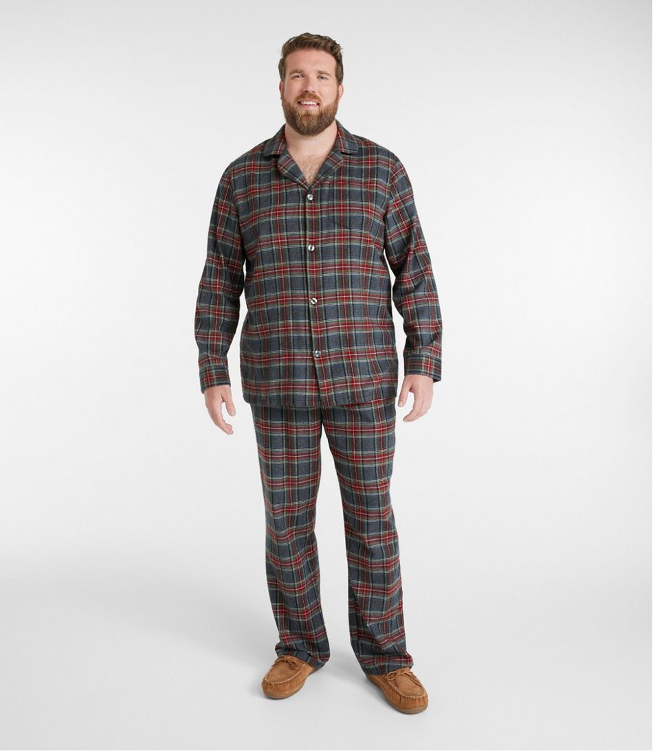 Men's Scotch Plaid Flannel Pajamas / L.L.Bean