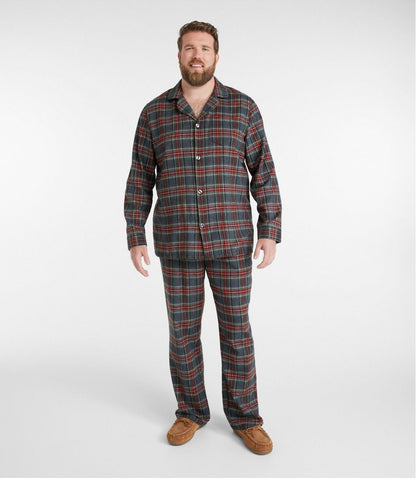 Men's Scotch Plaid Flannel Pajamas / L.L.Bean