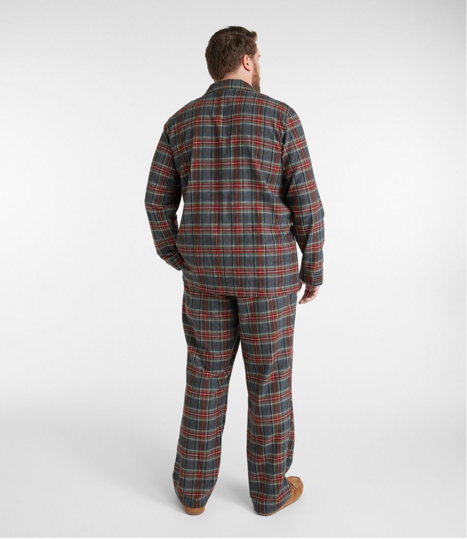 Men's Scotch Plaid Flannel Pajamas / L.L.Bean