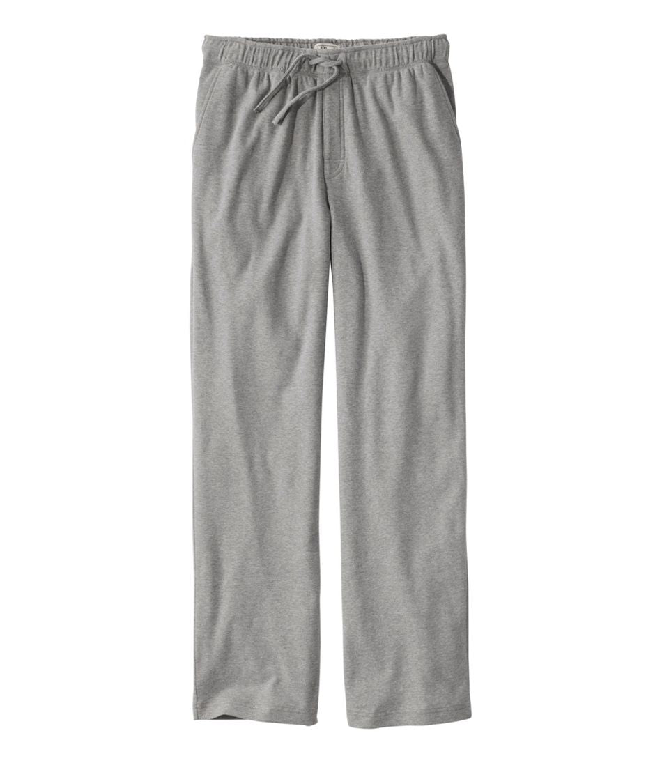 Men's Bean's Cotton Knit Pajamas, Sleep Pants / L.L.Bean