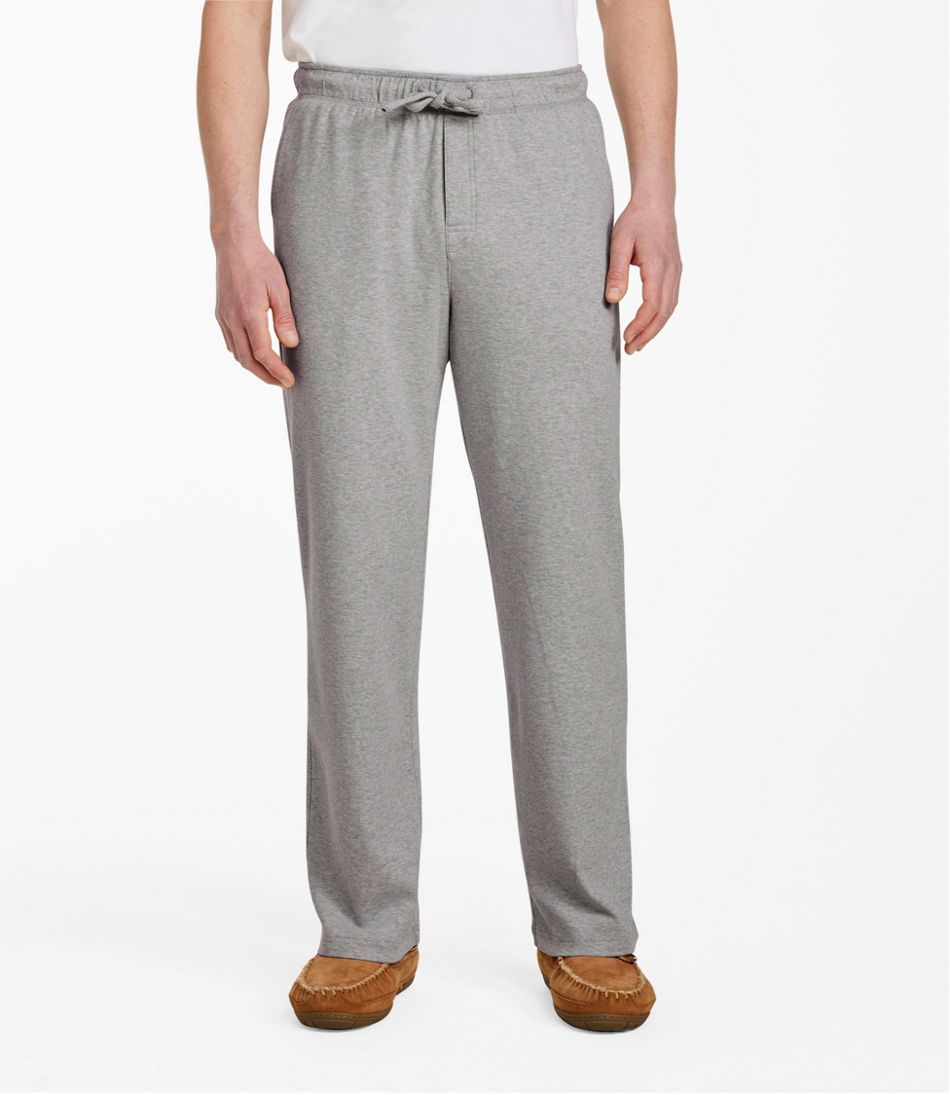 Men's Bean's Cotton Knit Pajamas, Sleep Pants / L.L.Bean
