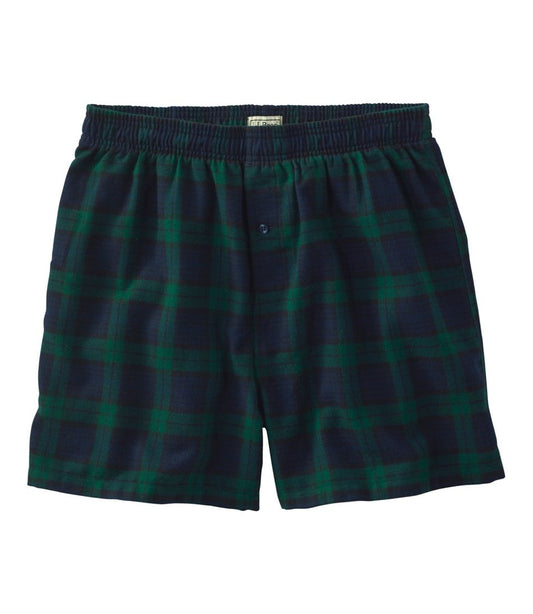 Men's Scotch Plaid Flannel Boxers / L.L.Bean