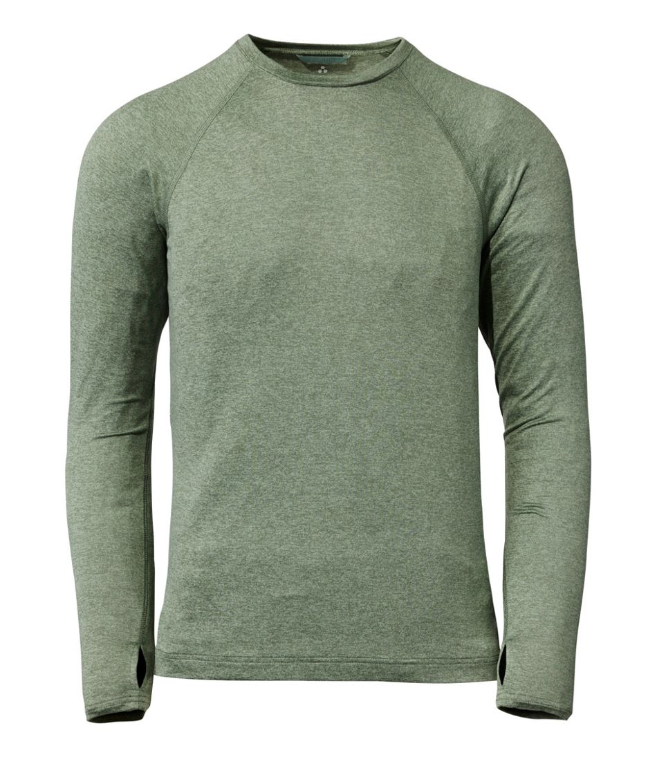 Men's Simple Soft Base Layer, Crew / L.L.Bean