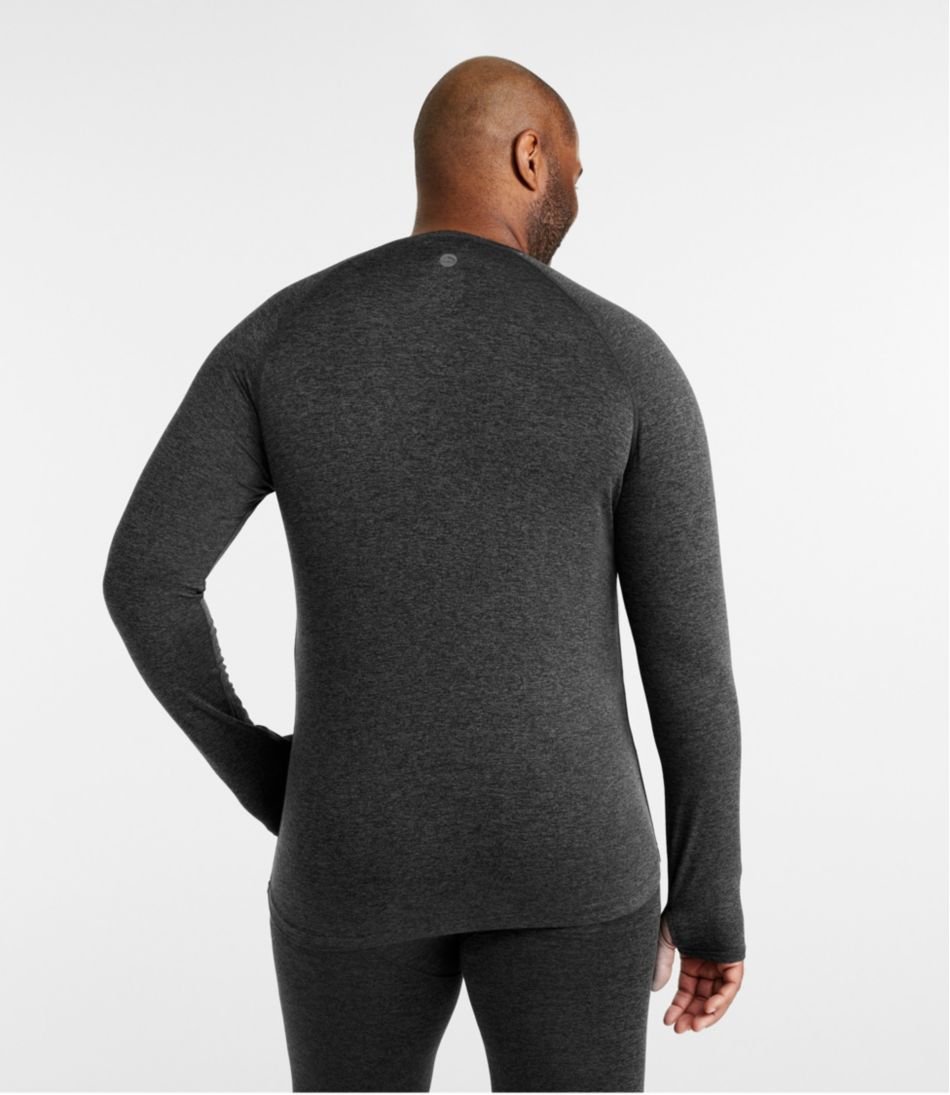 Men's Simple Soft Base Layer, Crew / L.L.Bean