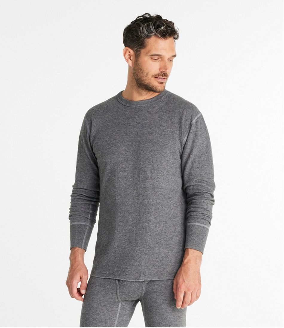 Men's Double-Layer Underwear, Crewneck / L.L.Bean
