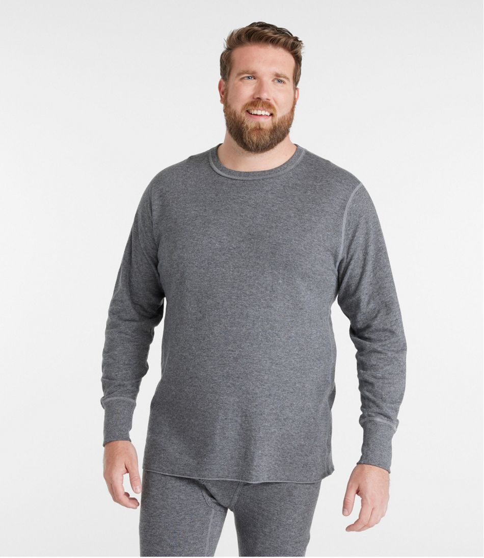 Men's Double-Layer Underwear, Crewneck / L.L.Bean
