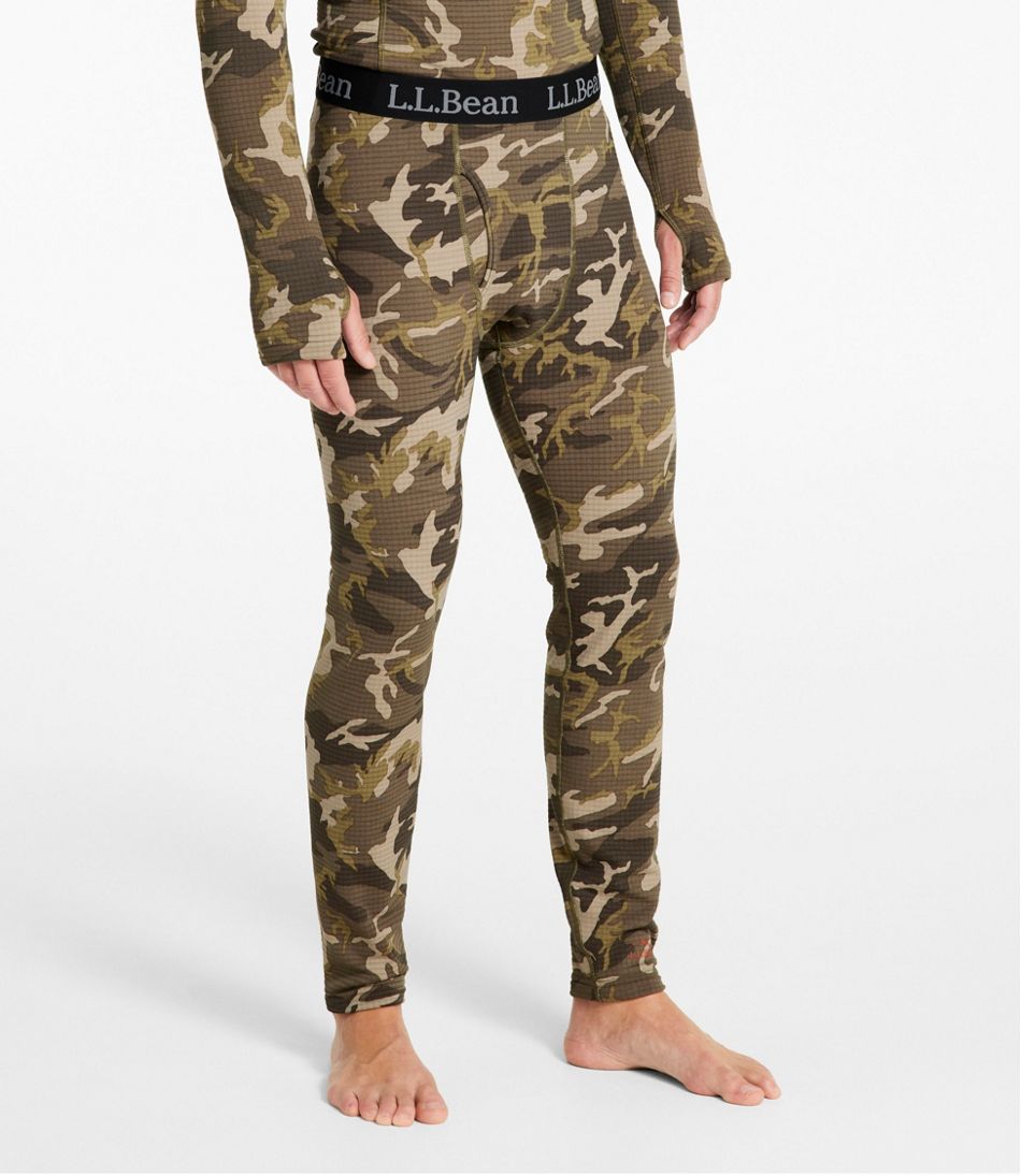 Men's Heavyweight Base Layer Pant, Print / L.L.Bean