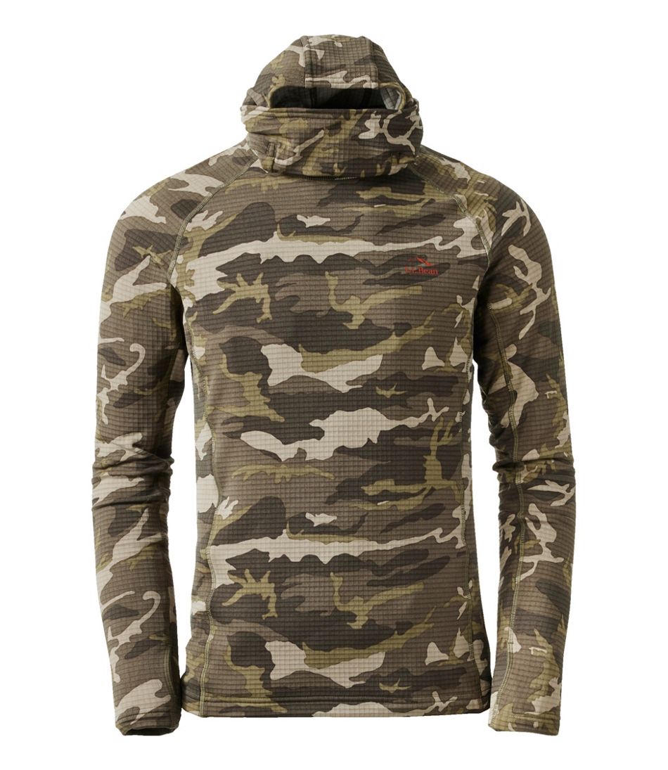 Men's Heavyweight Base Layer Hoodie, Print / L.L.Bean