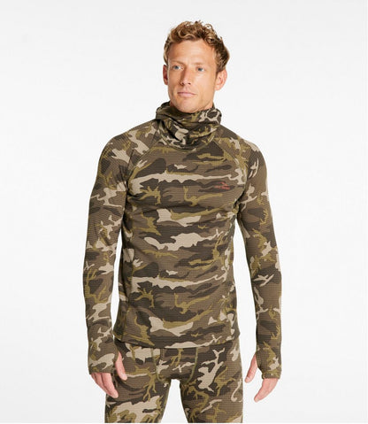 Men's Heavyweight Base Layer Hoodie, Print / L.L.Bean