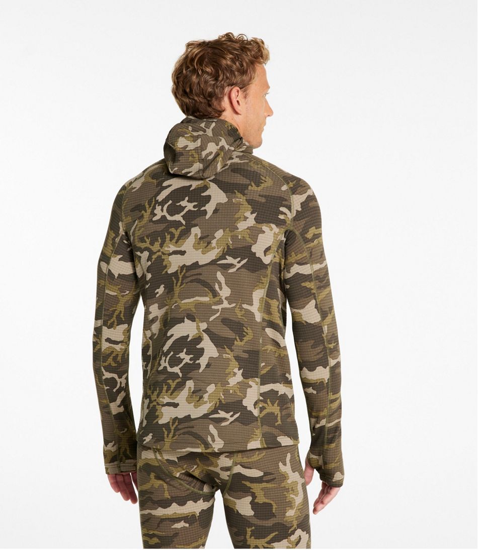 Men's Heavyweight Base Layer Hoodie, Print / L.L.Bean