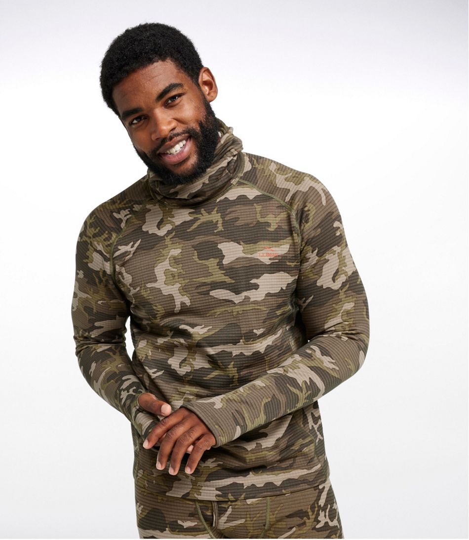 Men's Heavyweight Base Layer Hoodie, Print / L.L.Bean