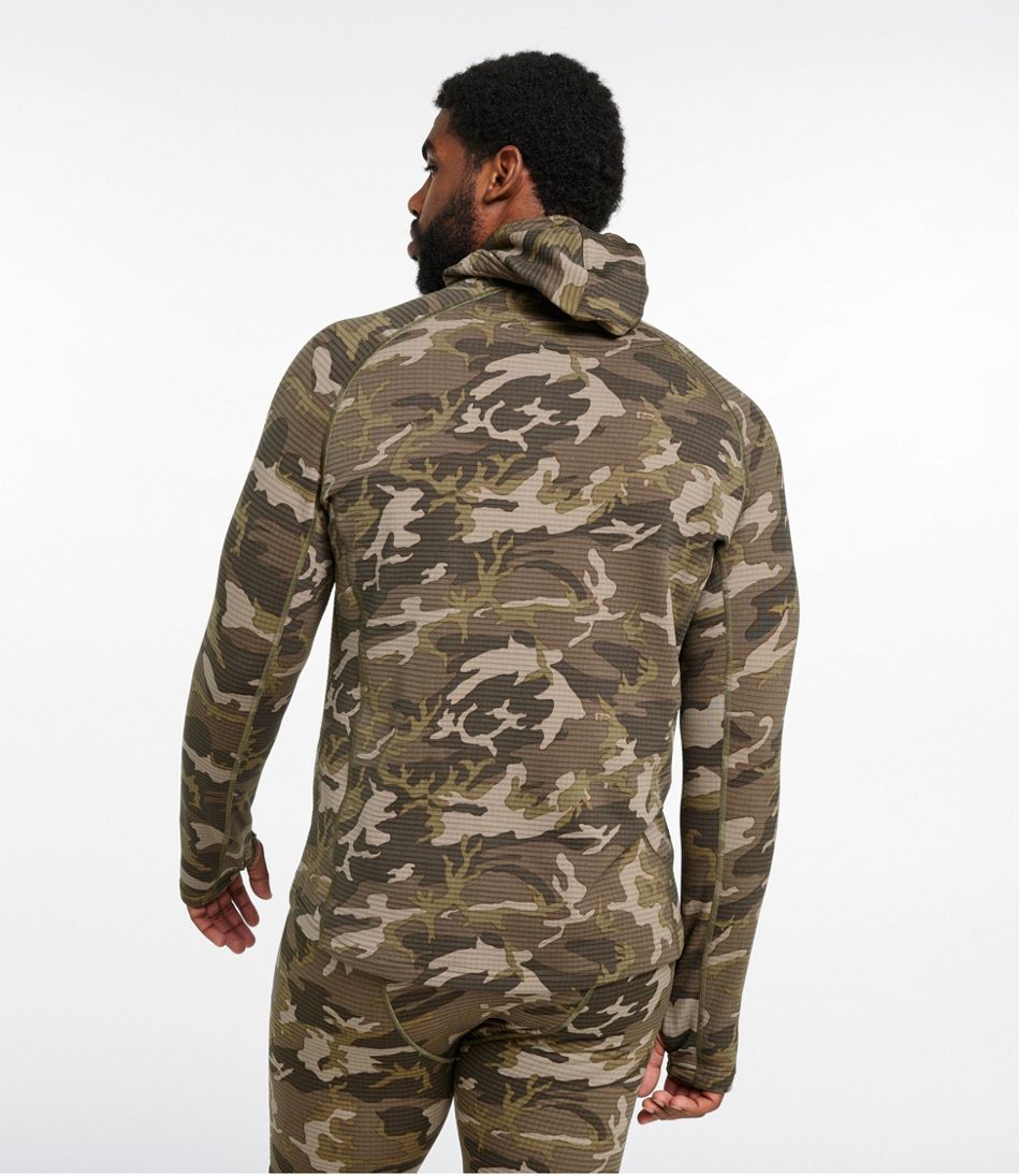 Men's Heavyweight Base Layer Hoodie, Print / L.L.Bean