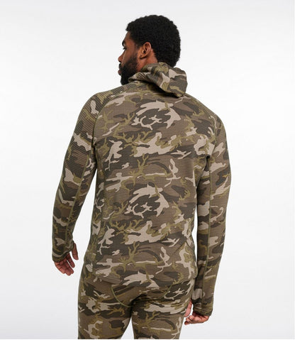 Men's Heavyweight Base Layer Hoodie, Print / L.L.Bean