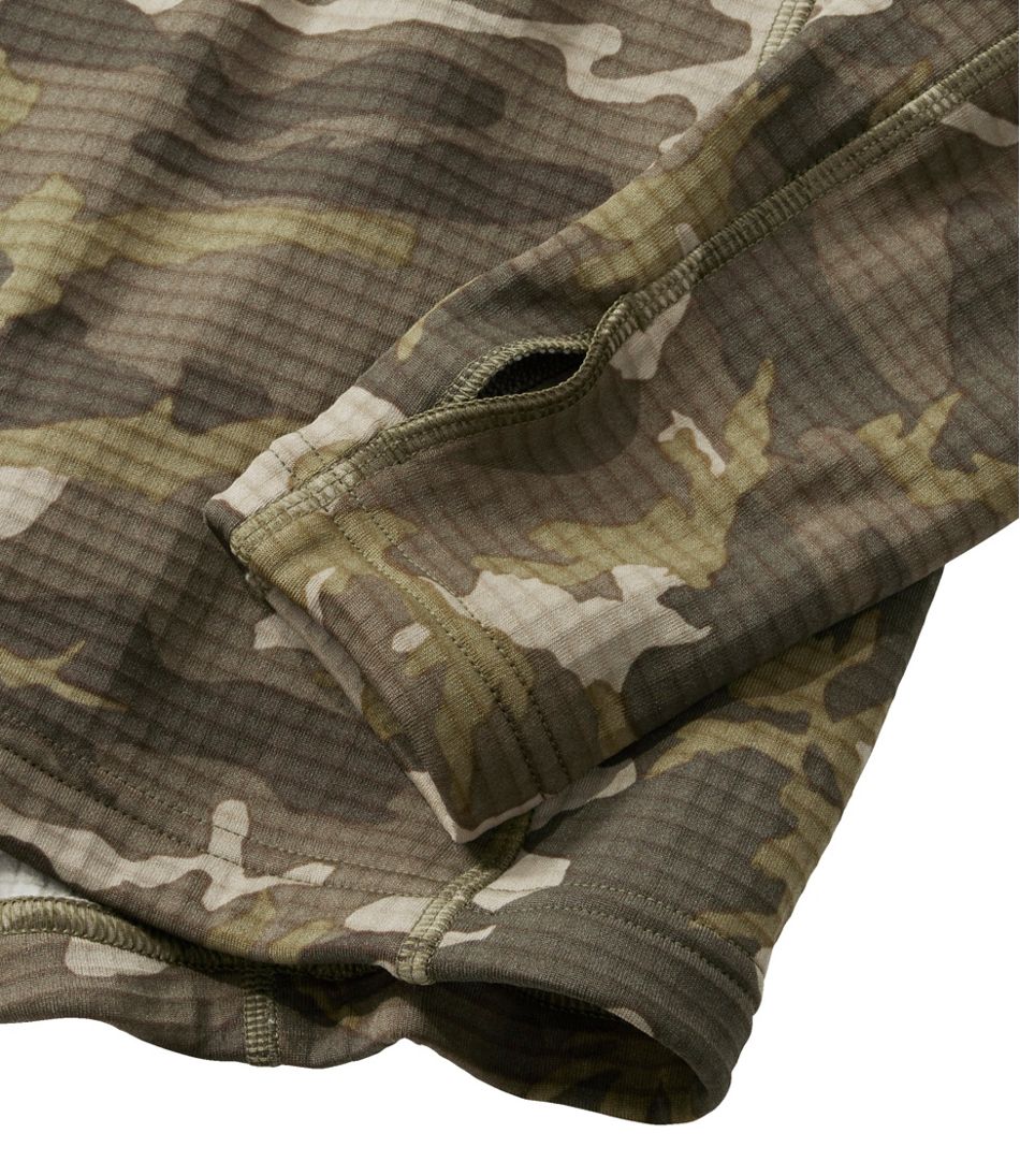 Men's Heavyweight Base Layer Hoodie, Print / L.L.Bean