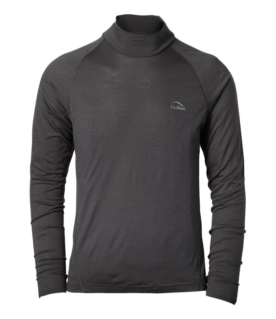Men's Cresta Wool Ultralight 150 Turtleneck / L.L.Bean