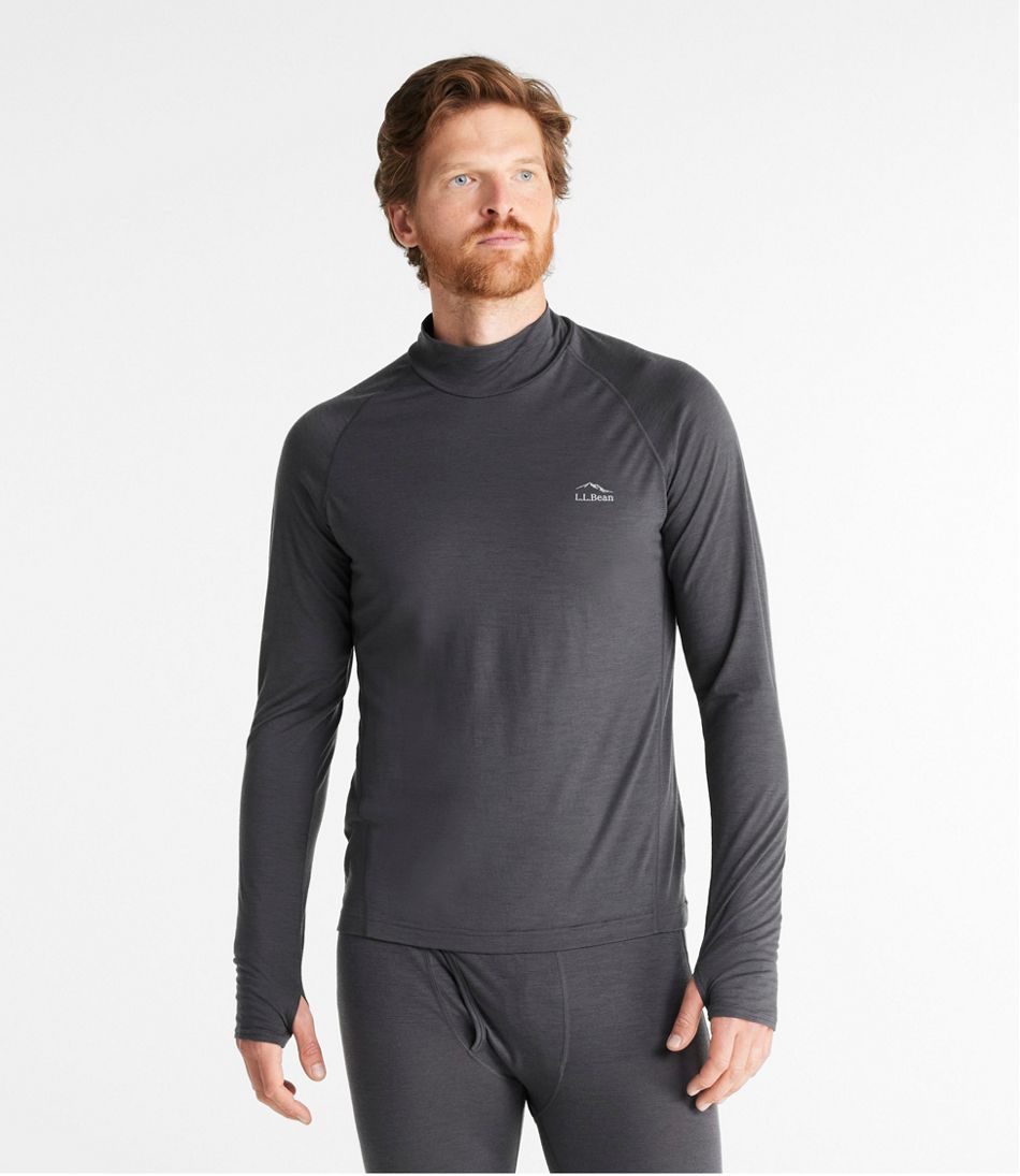 Men's Cresta Wool Ultralight 150 Turtleneck / L.L.Bean