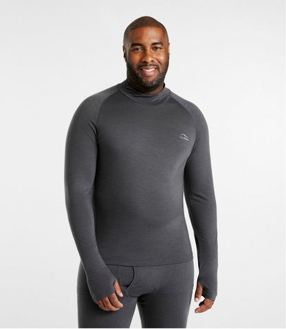 Men's Cresta Wool Ultralight 150 Turtleneck / L.L.Bean