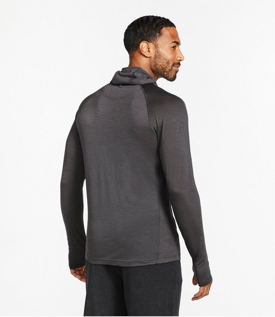 Men's Cresta Wool Ultralight 150 Base Layer, Hoodie / L.L.Bean