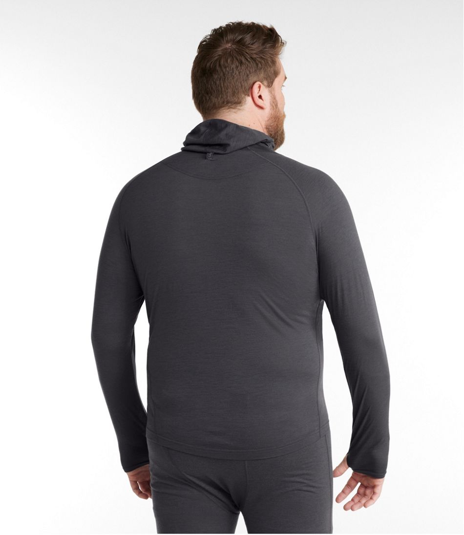 Men's Cresta Wool Ultralight 150 Base Layer, Hoodie / L.L.Bean