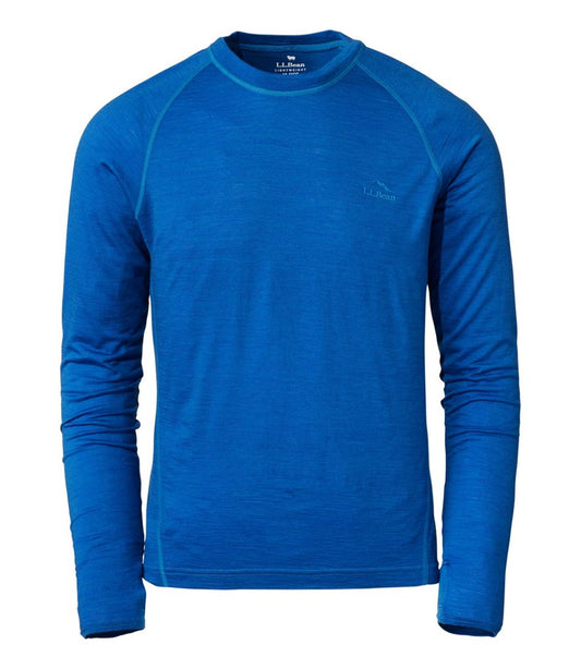Men's Cresta Ultralight 150 Crew Top, Stripe / L.L.Bean