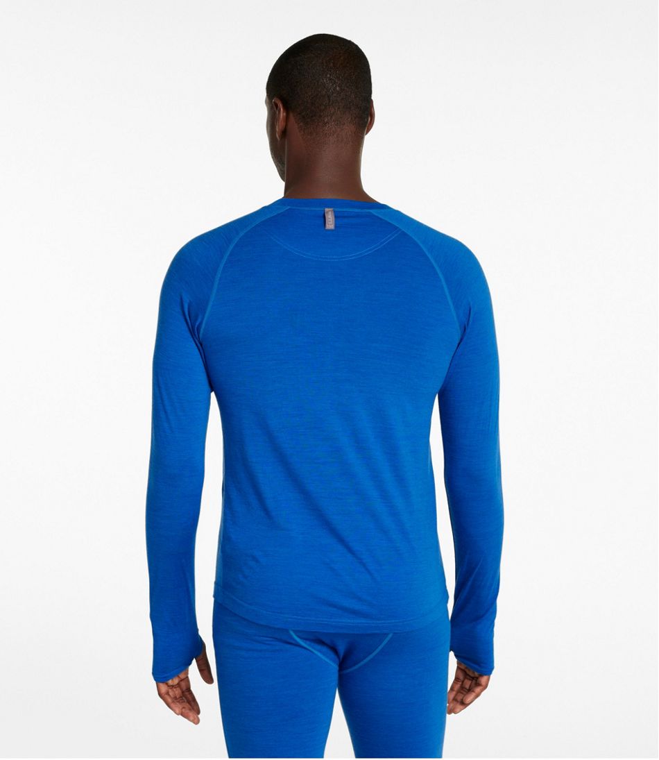 Men's Cresta Ultralight 150 Crew Top, Stripe / L.L.Bean