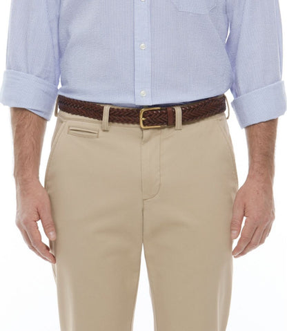Men's Essential Braided Leather Belt / L.L.Bean
