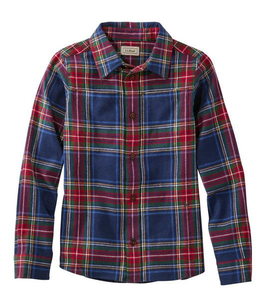 Kids' Scotch Plaid Flannel Shirt / L.L.Bean