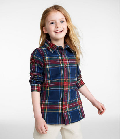 Kids' Scotch Plaid Flannel Shirt / L.L.Bean
