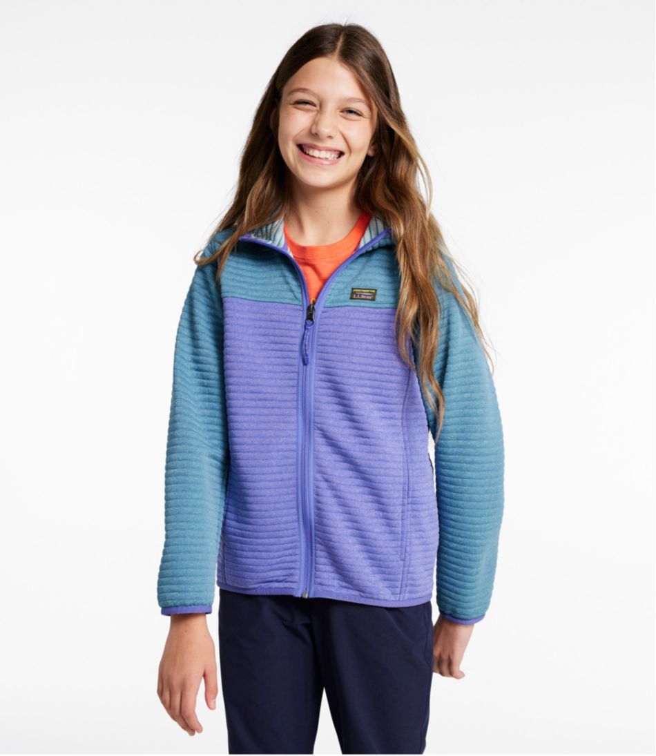 Kids' Airlight Full-Zip Hoodie, Colorblock / L.L.Bean