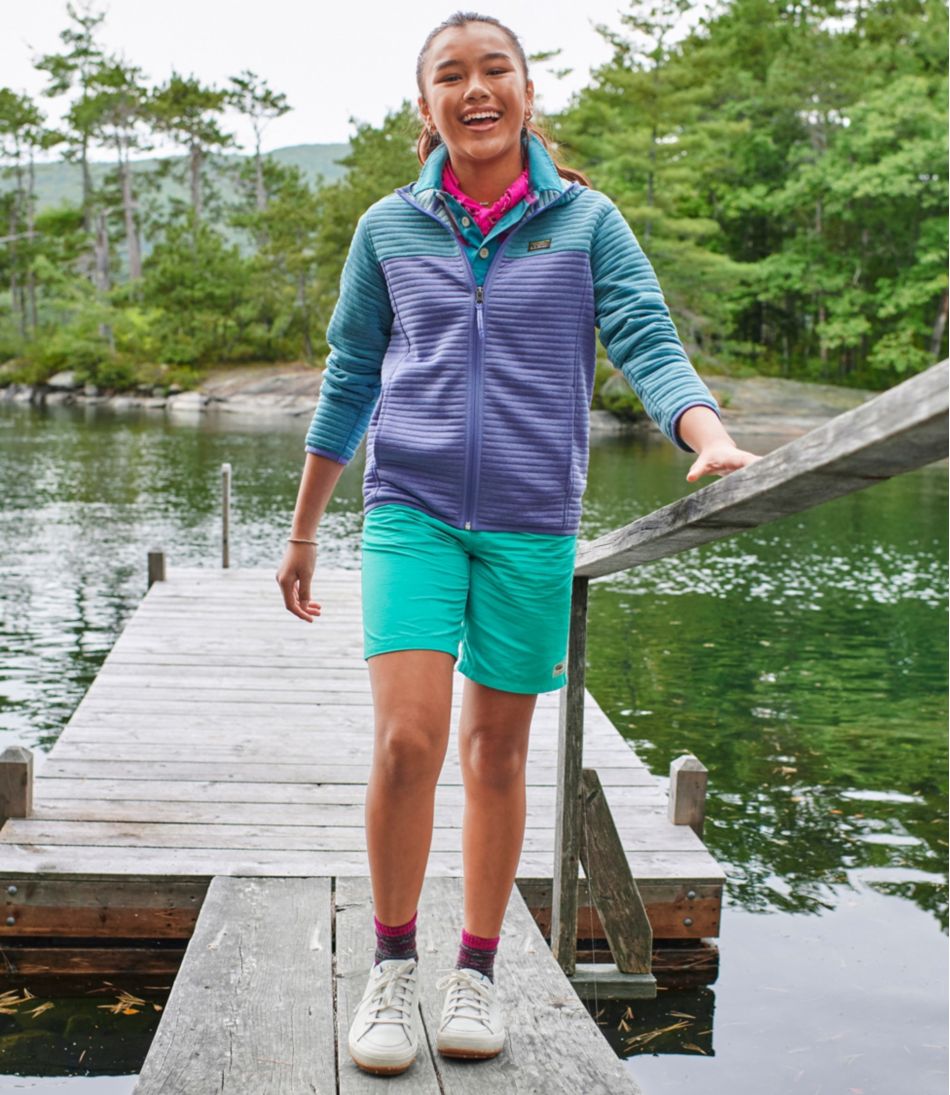 Kids' Airlight Full-Zip Hoodie, Colorblock / L.L.Bean