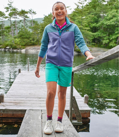 Kids' Airlight Full-Zip Hoodie, Colorblock / L.L.Bean