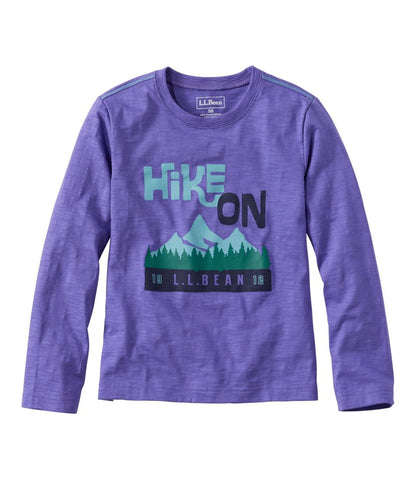 Kids' Graphic Tee, Long-Sleeve Glow-in-the-Dark / L.L.Bean
