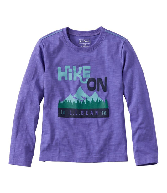Kids' Graphic Tee, Long-Sleeve Glow-in-the-Dark / L.L.Bean