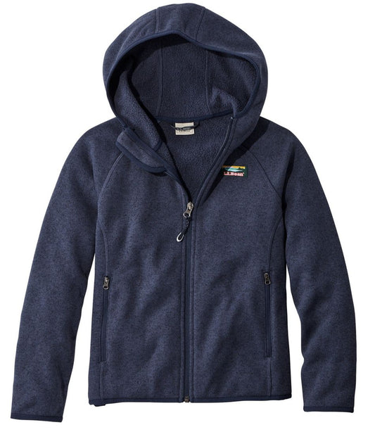 Kids' Sweater Fleece, Hooded / L.L.Bean