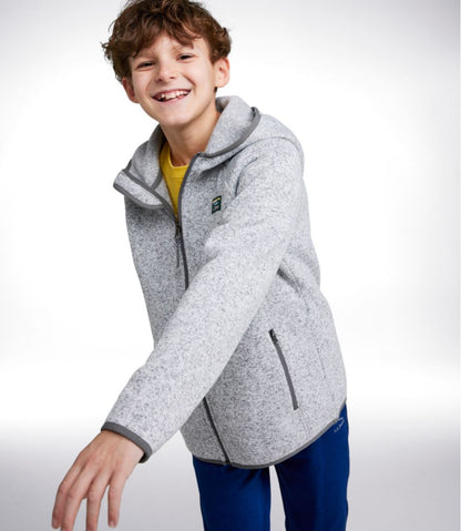 Kids' Sweater Fleece, Hooded / L.L.Bean