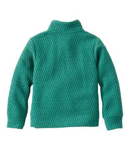Toddlers' Ridgeknit Pullover, Glow-in-the-Dark Quarter-Zip / L.L.Bean