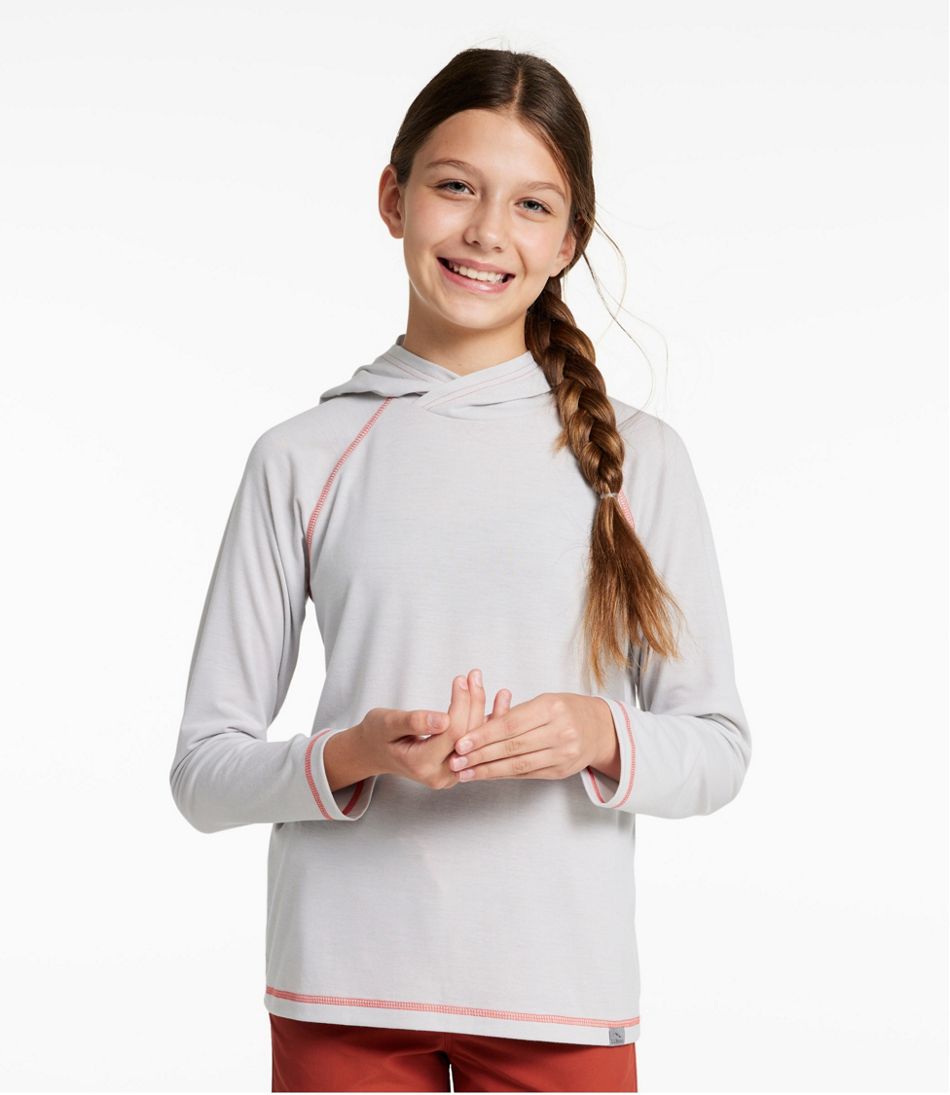 Kids' Everyday SunSmart® Hooded Tee, Long-Sleeve / L.L.Bean