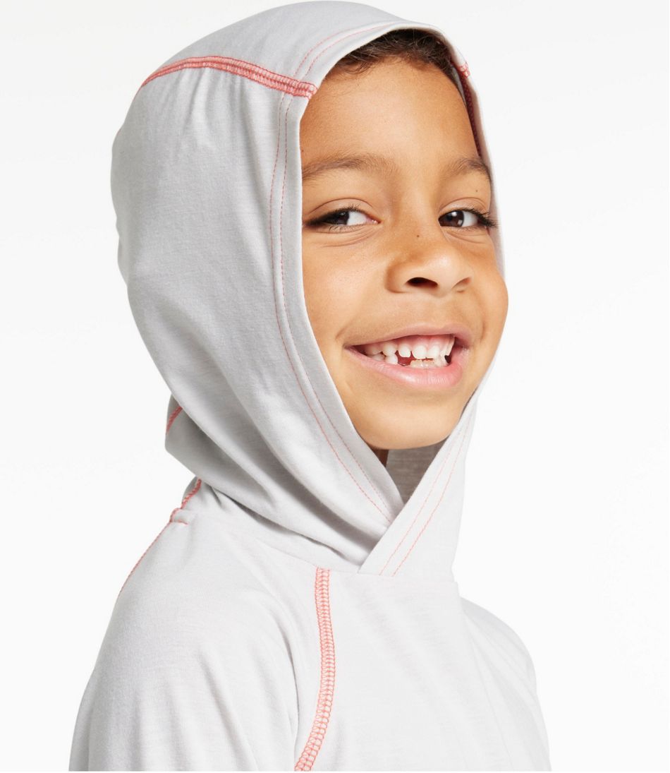 Kids' Everyday SunSmart® Hooded Tee, Long-Sleeve / L.L.Bean
