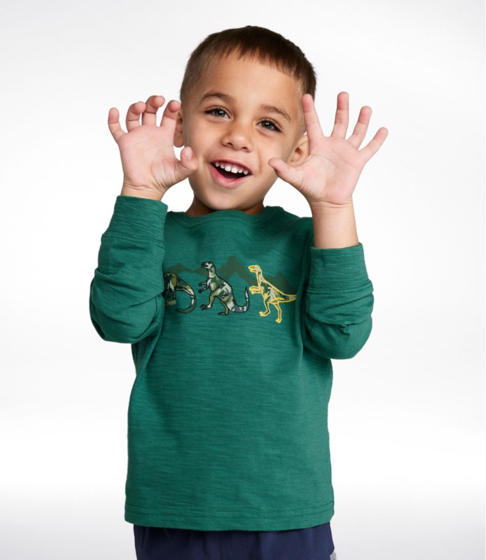 Infants' and Toddlers' Graphic Tee, Long-Sleeve Glow-in-the-Dark / L.L.Bean